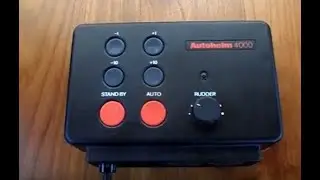 Autohelm 4000 Connections and demo