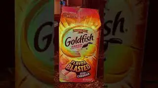 🌞GOLDFISH BAKED SNACK CRACKERS. (FLAVOR BLASTED)XTRA CHEDDAR 🌞 after shopping 🛍 #cvspharmacy