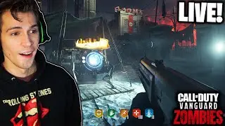 First Time Playing VANGUARD ZOMBIES!!! (LIVE EARLY GAMEPLAY)
