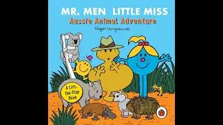 Flip Through Mr Men Little Miss Aussie Animal Adventure - A Lift-the-flap Book - Children Story Time