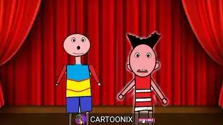 Cartoonix| 2020 new cartoon Lalu and Kalu new Bengali funny jokes | 2022ke😄new joks cartoon