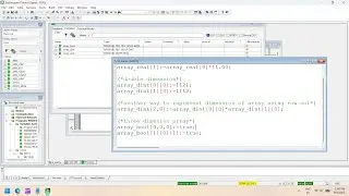 Array Data Types in Schneider PLC | EcoStruxure Control Expert Array Tutorial