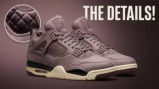 Распаковка и подробный обзор кроссовок A Ma Maniere Jordan 4.