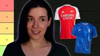 (ASMR) Premier League 24/25 home kits tier list!