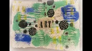 art journal Page/ Mini Art page