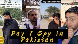 Day 1 Spy in Pakistan 🇵🇰 | Viral Trend Reaction 😂😱 | Honest Reaction