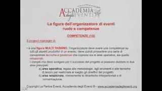 organizzare eventi - demo lezione 1