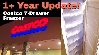 Costco Freezer One Year Later! 7-Drawer Hamilton Beach Update on Upright Model