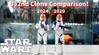 Black Series 332nd Clone Trooper Comparison! (2020 Vs. 2024)