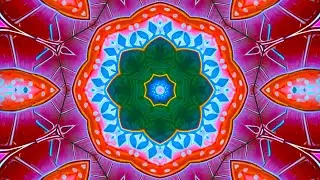 Deep Relaxation Kaleidoscope Meditation | Color Therapy, Third Eye Activation & Visual Healing 60fps