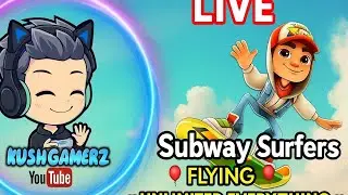 LIVE 🔴 Subway Surfers | Flying Mode ✈️ | Unlimited Coins, Keys & Fun!