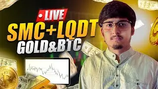 LIVE CRYPTO TRADING | Crypto Forex Gold | SMC + PRICE ACTION