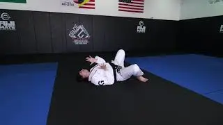 BJJ Solo Drill Demo - Upa to Thread the Needle
