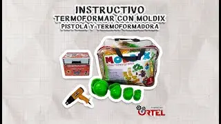 Como usar el Moldix con Termoformadora y pistola de calor