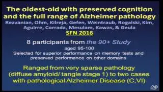 Cognitive Aging Summit III | Dr. Claudia Kawas | Cognitive and Brain Resilience..