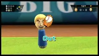 Wii Sports - Baseball Abby vs Nick