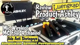 Review Mic wireless TERBARU Ashley MC FOUR // kualitas dan future Pro REALL AUDIO // Jojo CB