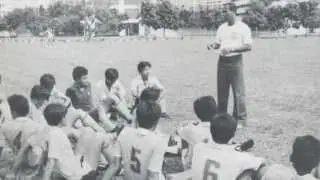 Fandi Ahmad recollecting his student's day at Serangoon Garden Secondary School
