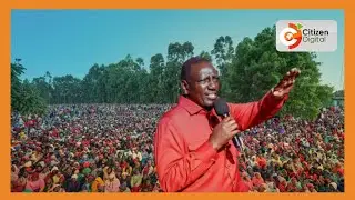 President Ruto starts his four day tour of Western Kenya