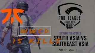 PMPL Scrims SA vs SEA A vs C Highlights| FNC WWCD@15kills|PUBG mobile