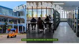 Central Library | Bangladesh Agricultural University | Aesthetic BAU | #bau #library #beauty