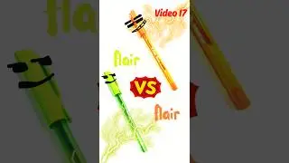 Video 17 - Penfight #flair #colortheory #easytodraw #sketchart #penfight #colourpen #fight #brothers