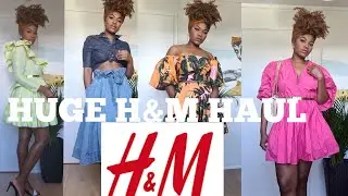 HUGE H&M HAUL + TRY ON *NEW IN* SPRING/SUMMER 2020 COLLECTION