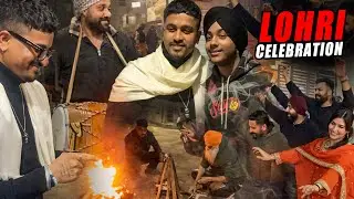 Lohri Celebration Vlog 🔥 | Full Desi Vibes, Bonfire & Masti