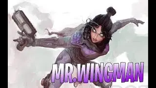 REVIENTO A UN ENEMIGO A 200 METROS CON LA WINGMAN! VAYA TIRACOS! APEX LEGENDS!