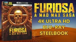 Furiosa A Mad Max Saga 4K Ultra HD Blu-ray Limited Edition Steelbook