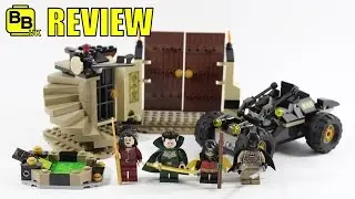 LEGO BATMAN RESCUE FROM RA'S AL GHUL 76056 SET REVIEW