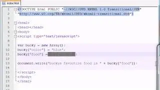 ▶ ‪Beginner JavaScript Tutorial 35 Associative Arrays‬‏   YouTube 360p