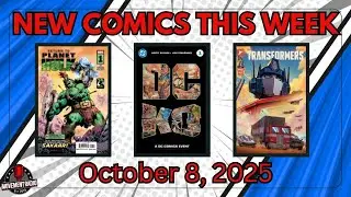 Full NCBD Guide -- New Comic Book Day October 8, 2025