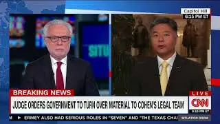 REP LIEU SPEAKS WITH WOLF BLITZER ABOUT MICHAEL COHEN RAID, SEAN HANNITY