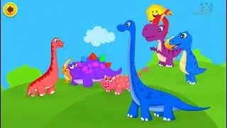 Too Cute to Roar! 🦕🦖 Adorable Dinosaur Friends | StarLearn Kids Video