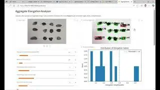 Elongation test by computer vision 