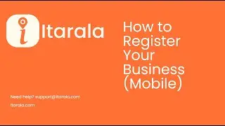 How to Register Your Business (Mobile)