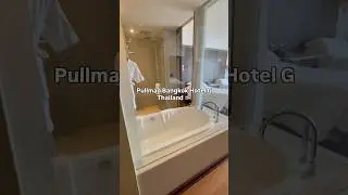 Inside Pullman Bangkok Hotel G | Bangkok Luxury Stay #shorts #pullmanhotel #thailandtravel