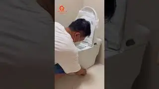 toilet install #toiletdesign#toiletinstall#smarttoilet