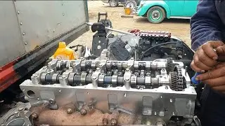 CÓMO CAMBIAR CULATA DE MOTOR 4JJ1, POR ERROR DE FÁBRICA NOS TOCO VOLVER A DESMONTARLA