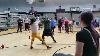 HEMA Conference Tournament: Warriors of Ash display Historical European Martial Arts