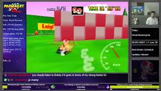 MK64 - new best lap 2 split on RRy - 56