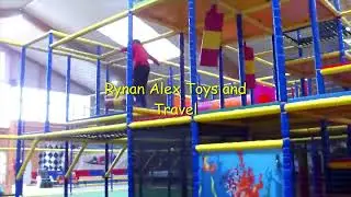 Climbing,Ball Shooting Cannon,Sliding at Indoor Playground