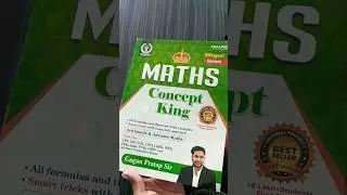 Maths Concept King Book Review @GaganPratapMaths Math Book For Ssc CGL Mts Chsl Aspirants #ssc