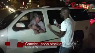 Convict Jason Stockley Protest-Kirkwood, MO-Man drives through Protesters!