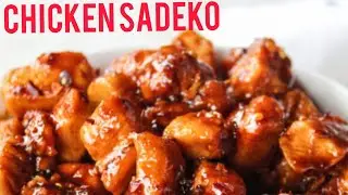 chicken sadeko | how to make spicy chicken recipe | #shorts