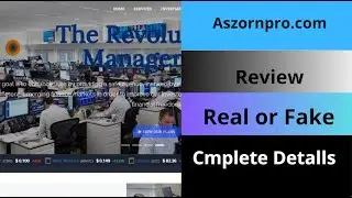 Aszornpro Review &ndash; Is Aszornpro.com  Legit? Trace your lost money