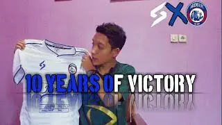 Review Jersey Away Arema FC 2020 | 10 Years Of Victory