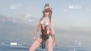 【snowbreak】【尘白禁区/MMD/猫汐尔】JUMP 完整版