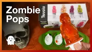 Zombie Popsicles!  A summertime/halloween treat.  Do they bite?  Silicone molds by Tovolo on Amazon.